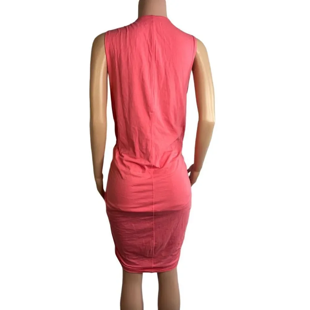 Athleta Pink Midi Dress - Picture 2 of 7